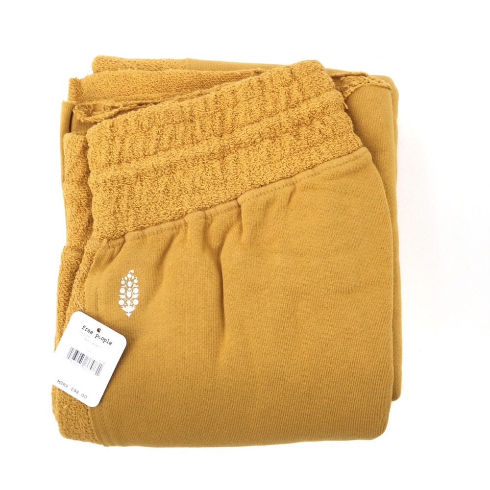 FREE PEOPLE Movement Upbeat Wide Leg Meadowsweet M - Picture 5 of 14